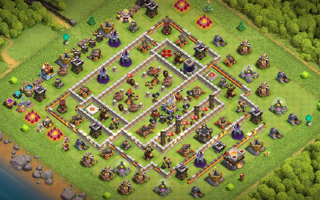 Town Hall 11 Trophy Base layout by GUSTAVO LAYOUTS