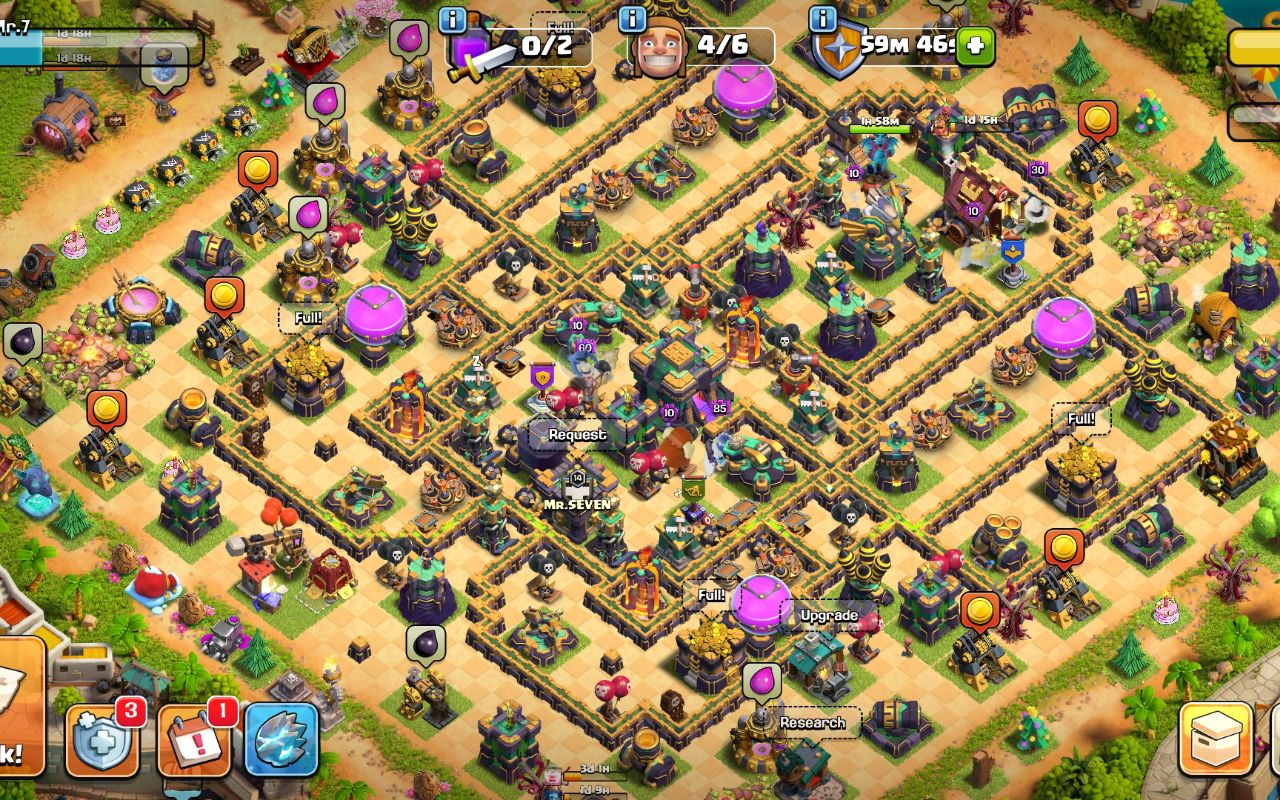 Town Hall 14 War Base layout by User
