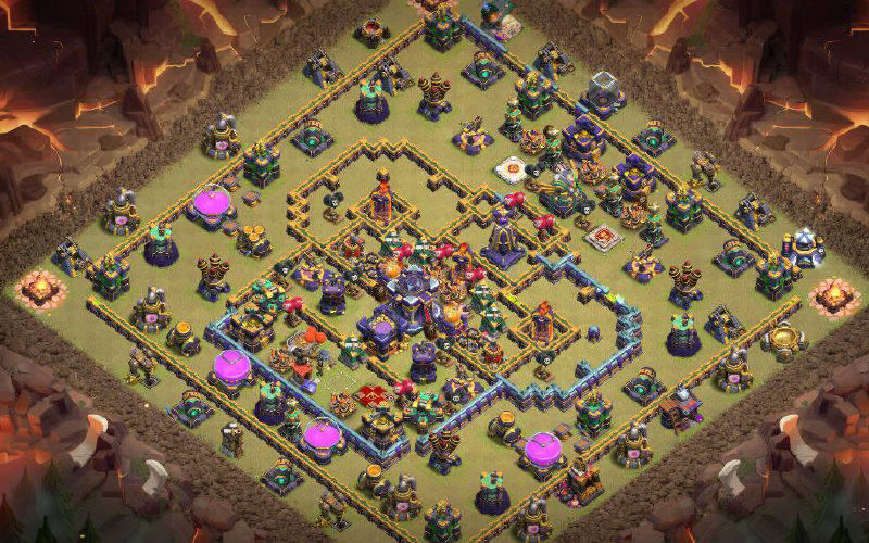 Town Hall 15 War Base layout by XLR8