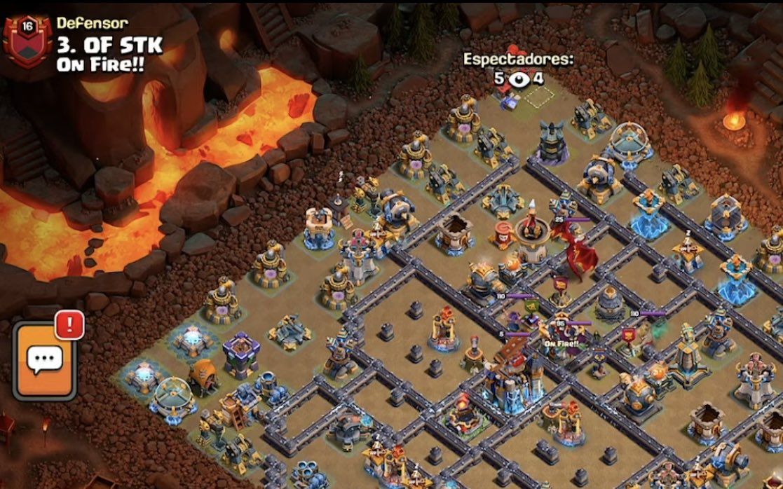 Town Hall 18 War Base layout by XLR8