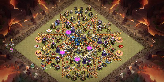 Town Hall 13 Fun Base layout by AnemoKid