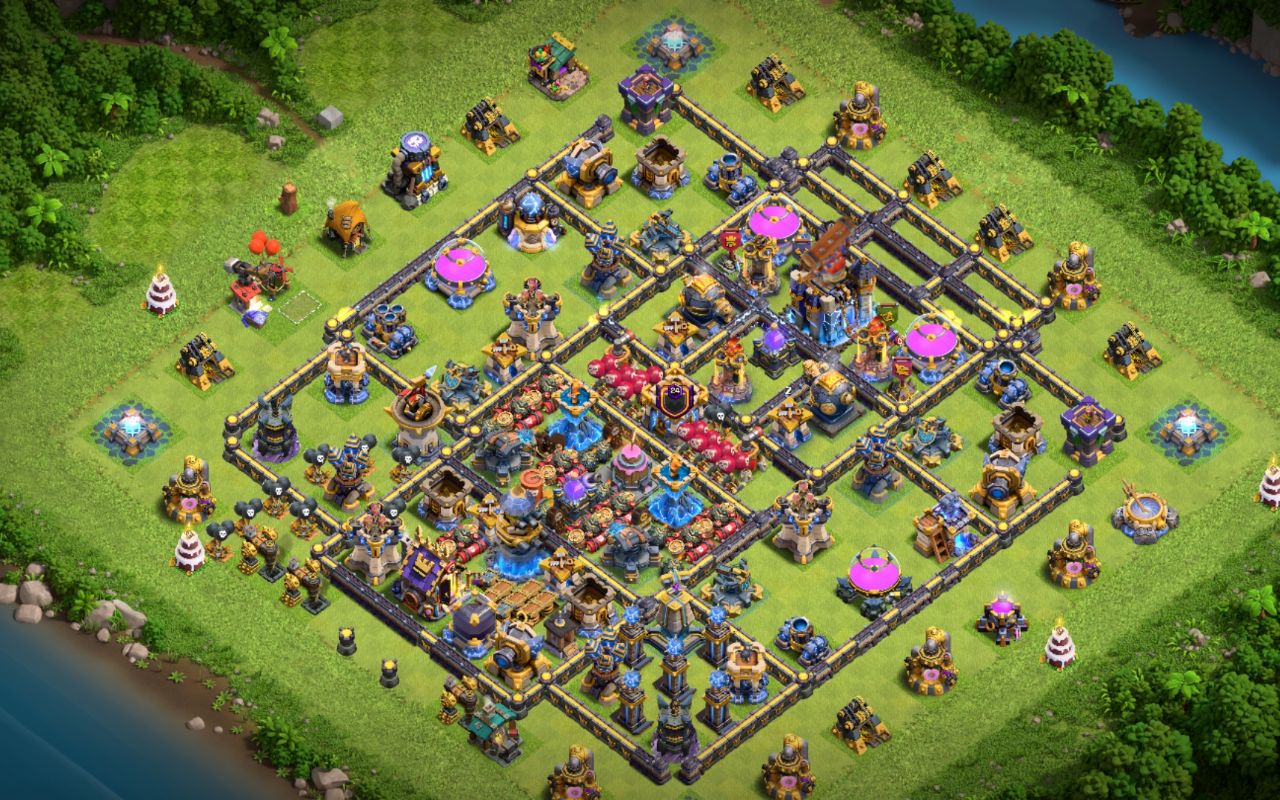 Town Hall 18 CWL Base layout by Kia_Black