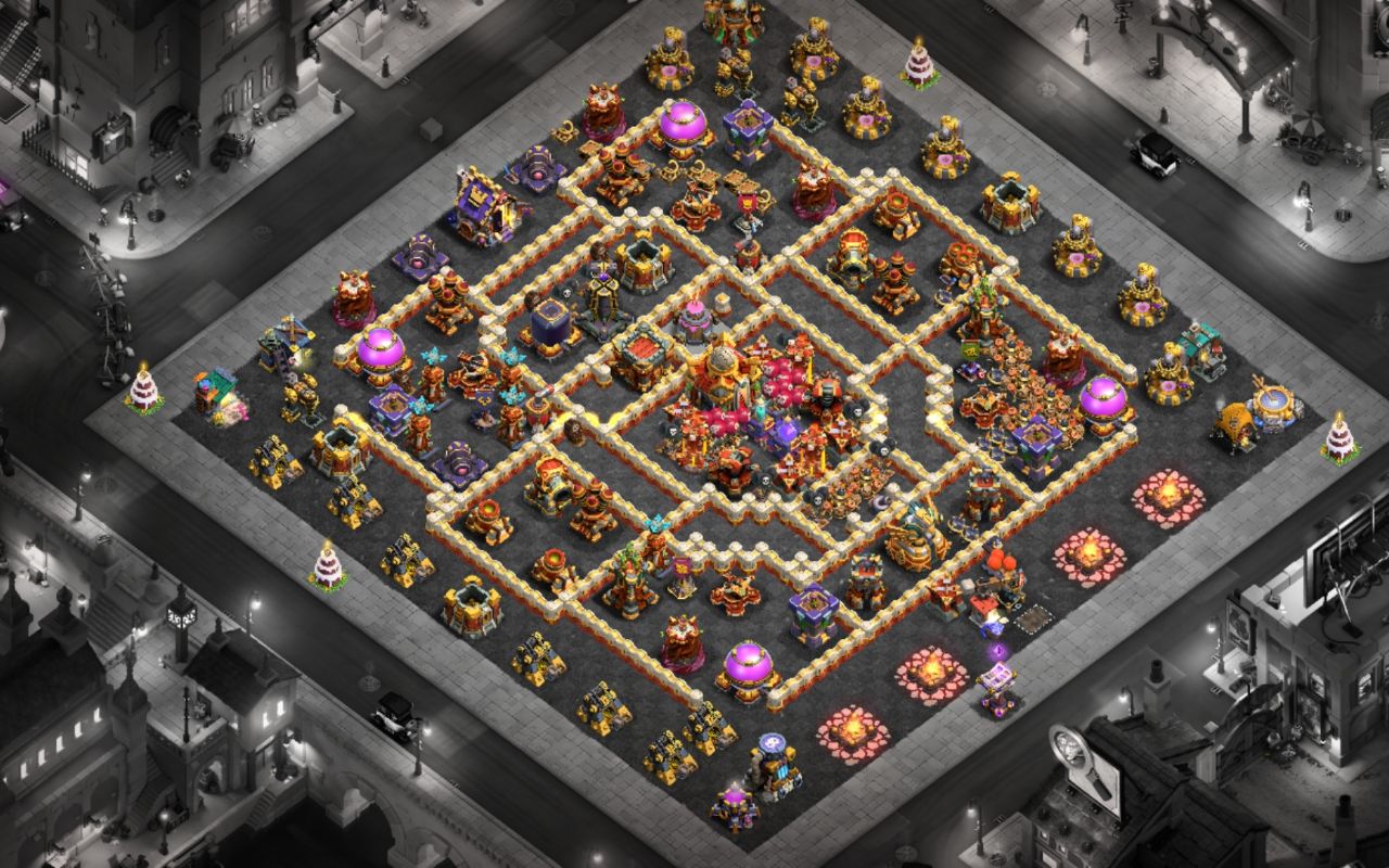 Town Hall 16 CWL Base layout by MAKS I AM