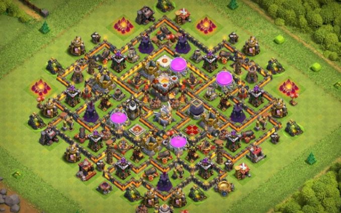 Town Hall 11 Trophy Base layout by #Perfect_Gammer