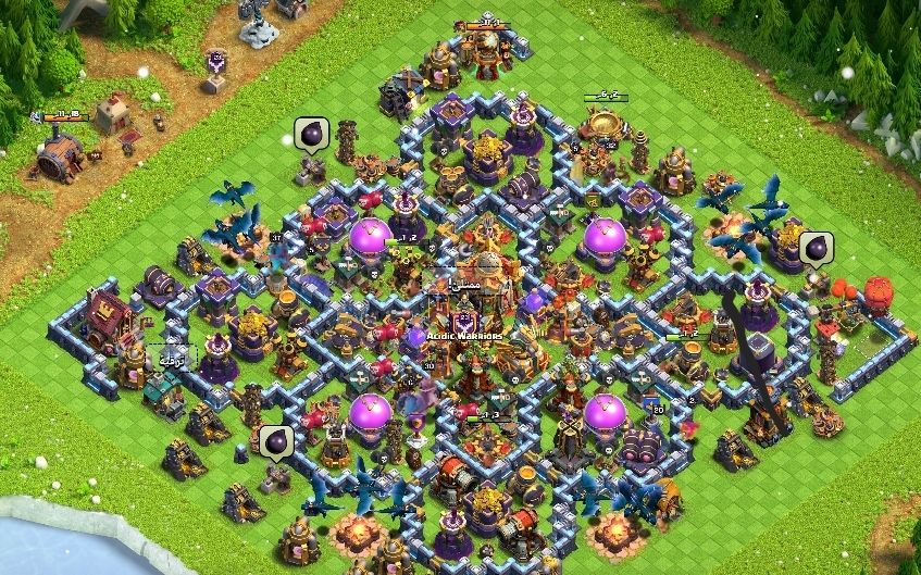 Town Hall 16 CWL Base layout by جعفر أحمد