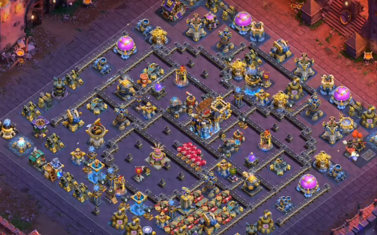 Town Hall 18 Legend Base layout by BH10