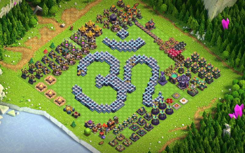 Town Hall 15 Fun Base layout by ZooM