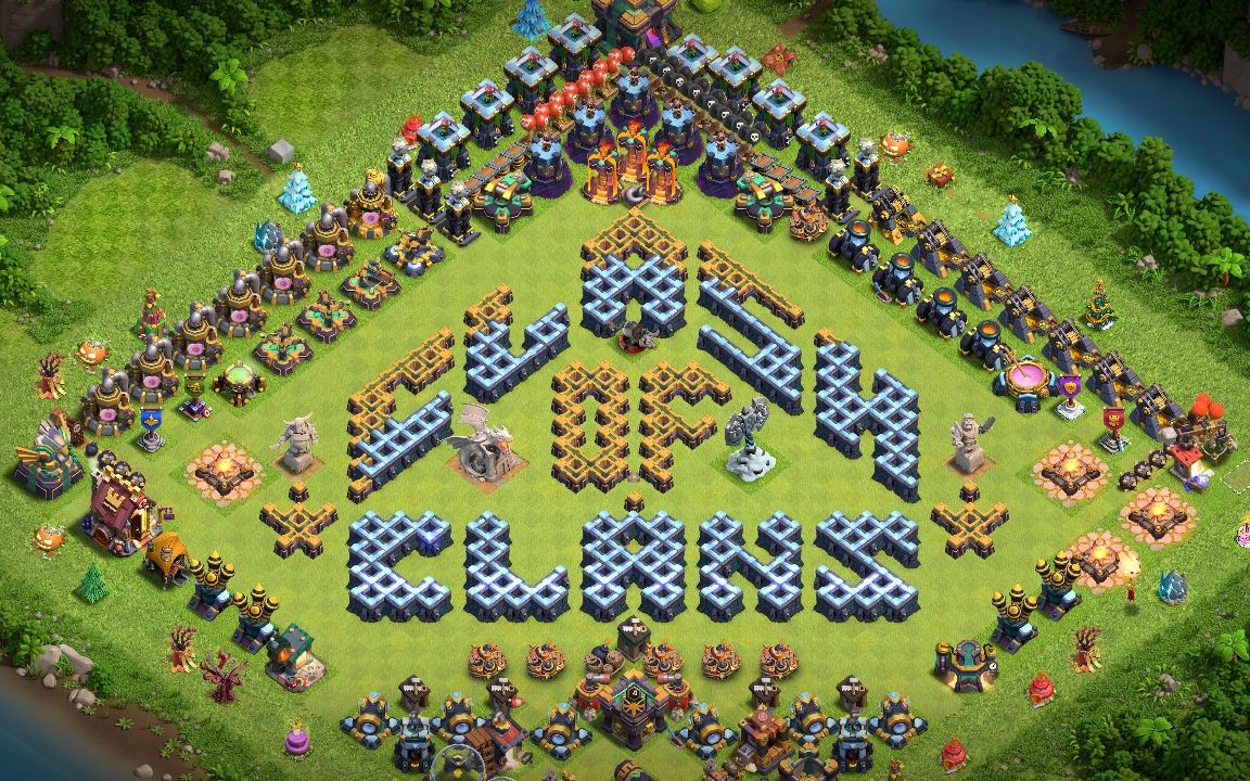 Town Hall 14 Fun Base layout by DarkShpink