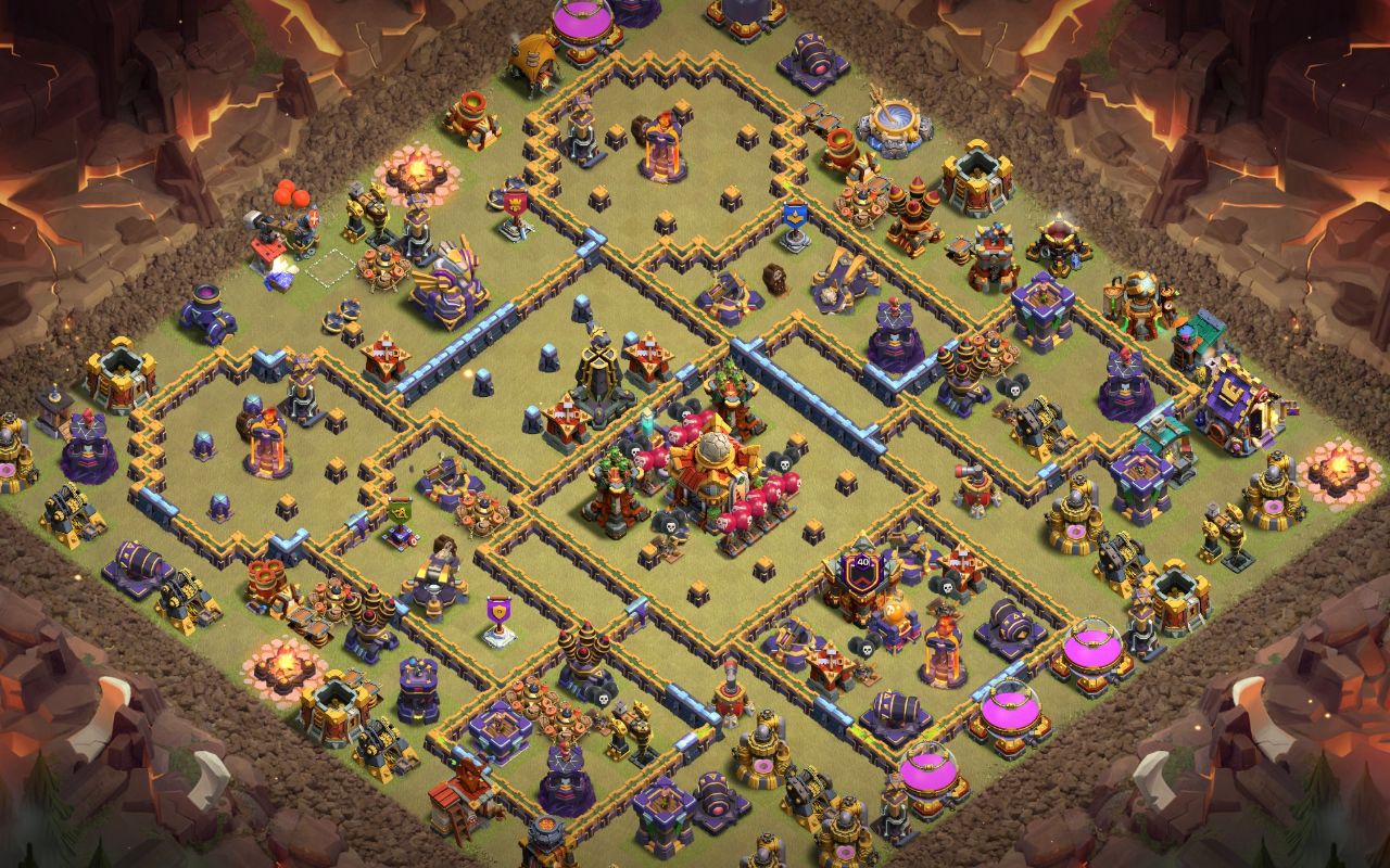 Town Hall 16 War Base layout by User