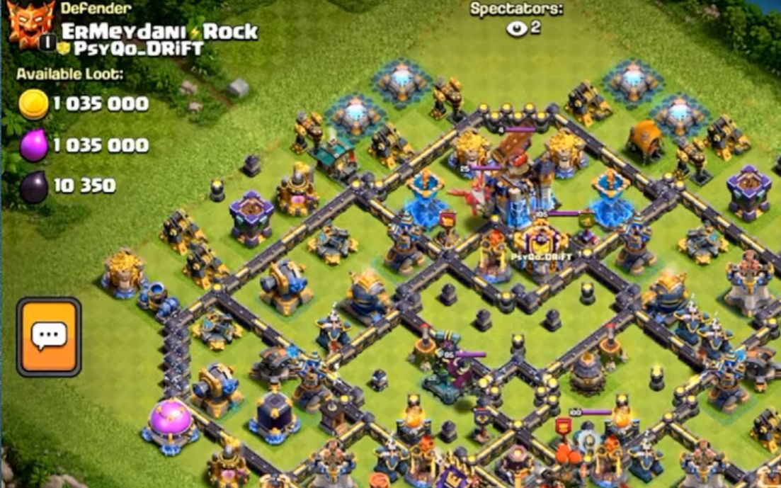 Town Hall 18 Trophy Base layout by XLR8