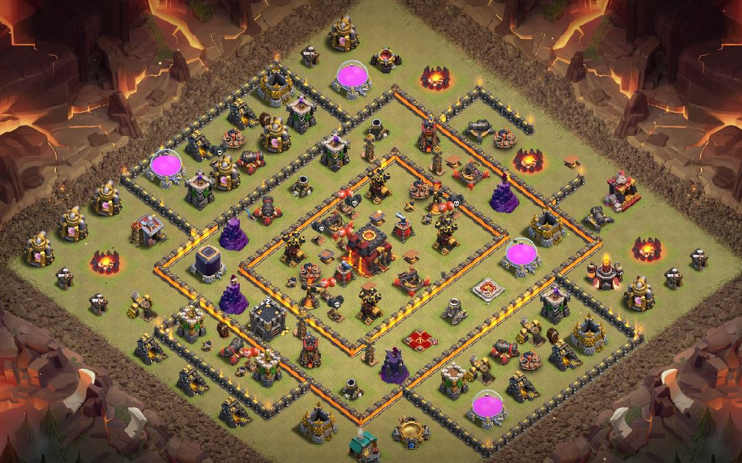 Town Hall 10 Trophy Base layout by T™RIX_BOSS