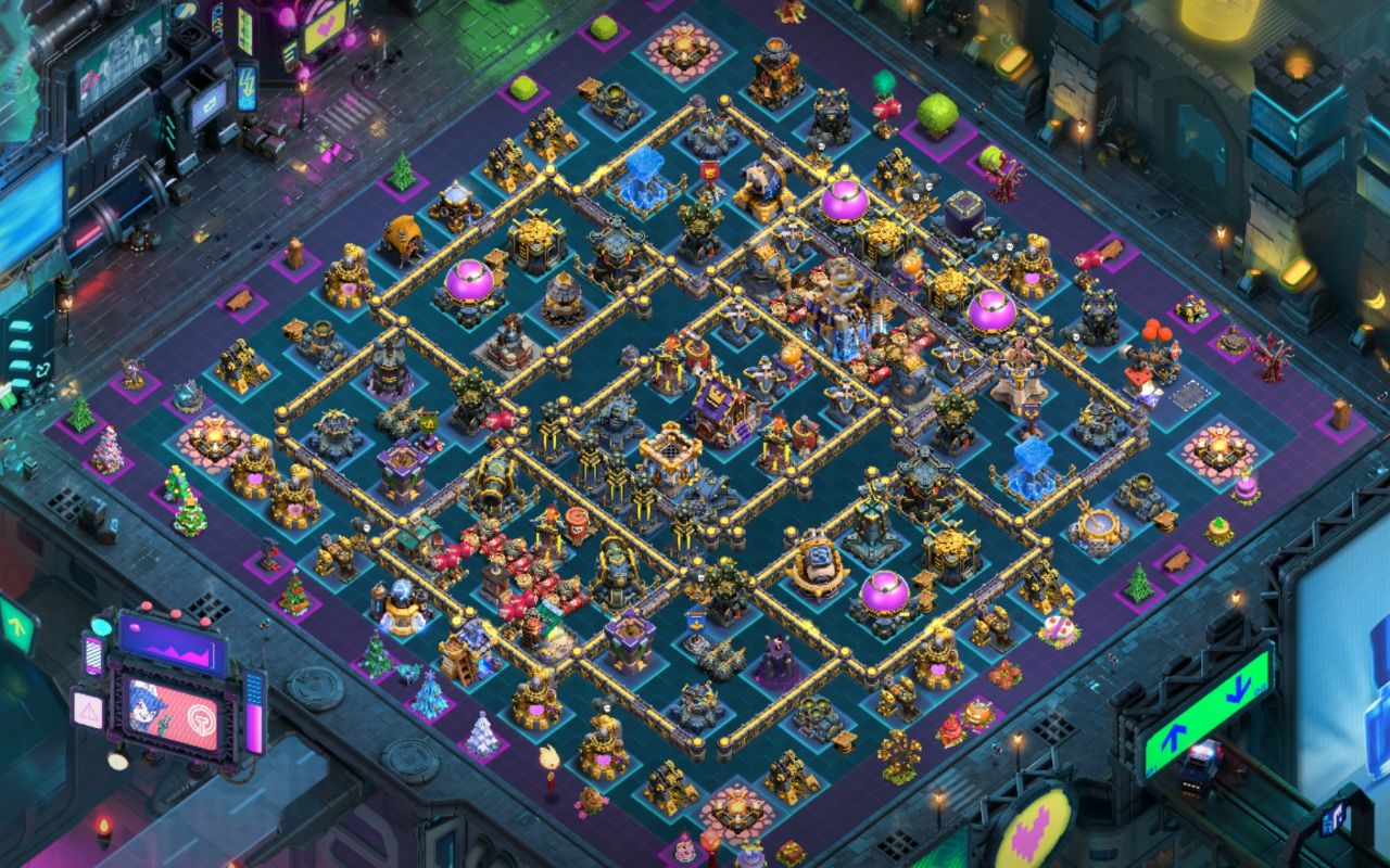 Town Hall 18 Farming Base layout by taLk