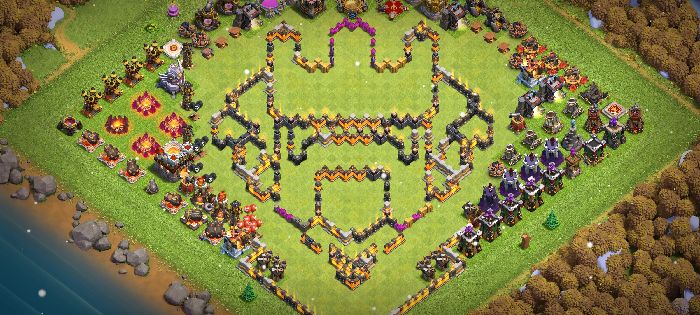 Town Hall 11 Fun Base layout by MR.AVENGER