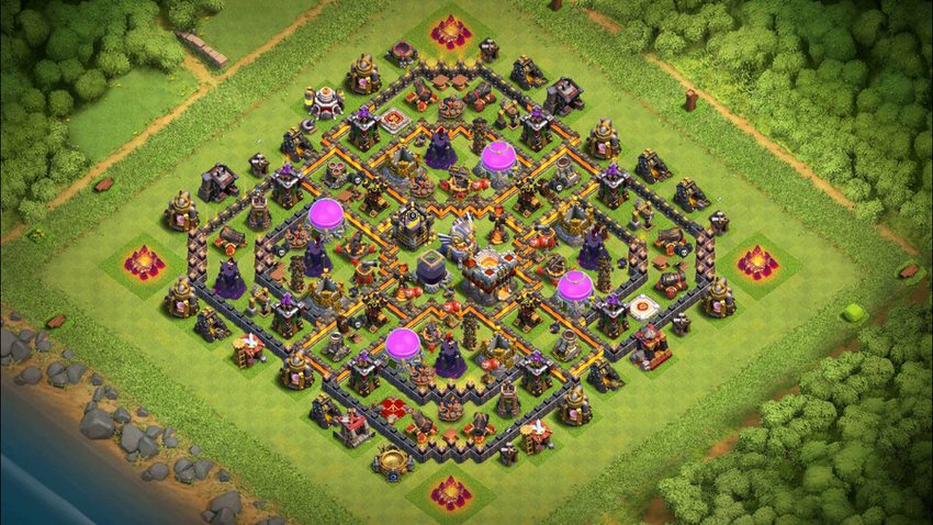 Town Hall 11 Farming Base layout by TReX