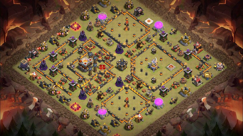 Town Hall 11 War Base layout by TReX