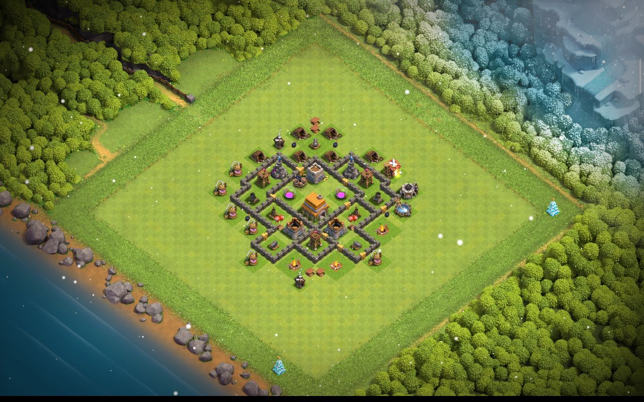 Town Hall 6 War Base layout by ادخل الكلان اذه أنته عربي ومنور