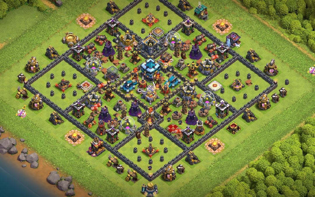 Town Hall 13 Farming Base layout by SOM.BOY