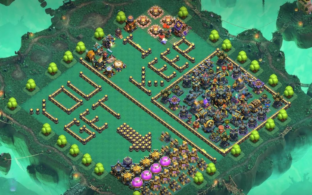 Town Hall 17 Fun Base layout by XLR8