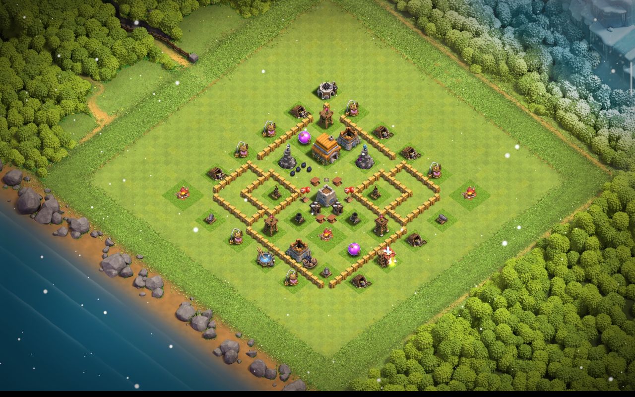 Town Hall 6 Trophy Base layout by ادخل الكلان  اذه أنته عربي  ومنور