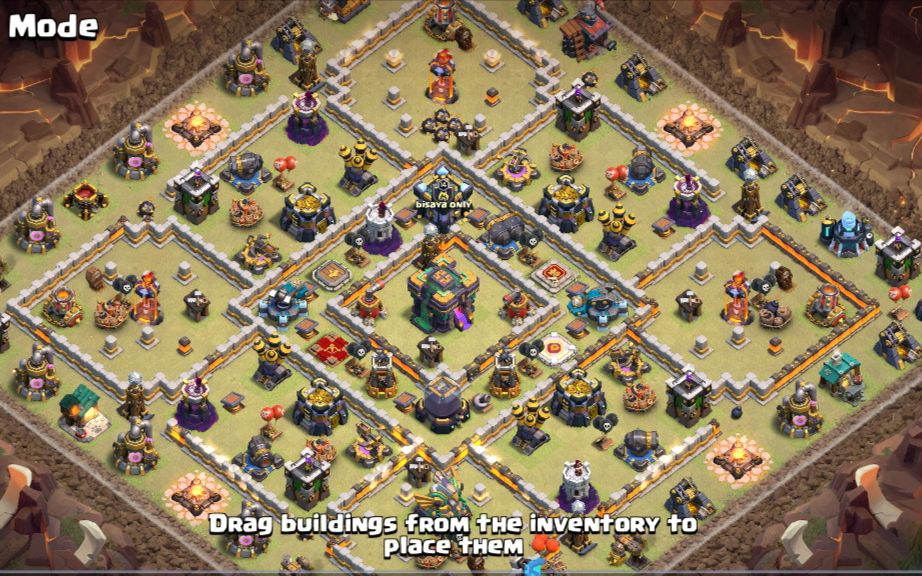 Town Hall 14 War Base layout by alyas pogi