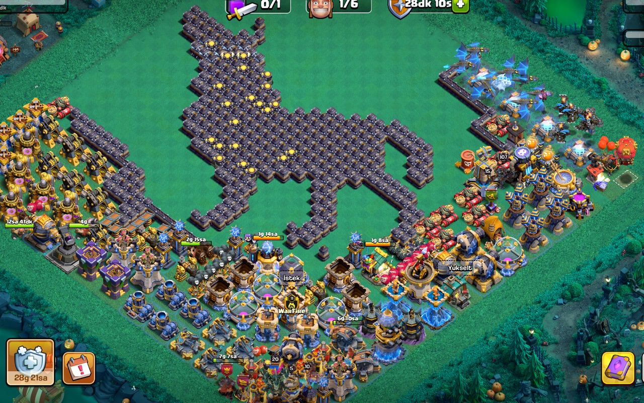 Town Hall 18 Fun Base layout by Fatih Öztürk