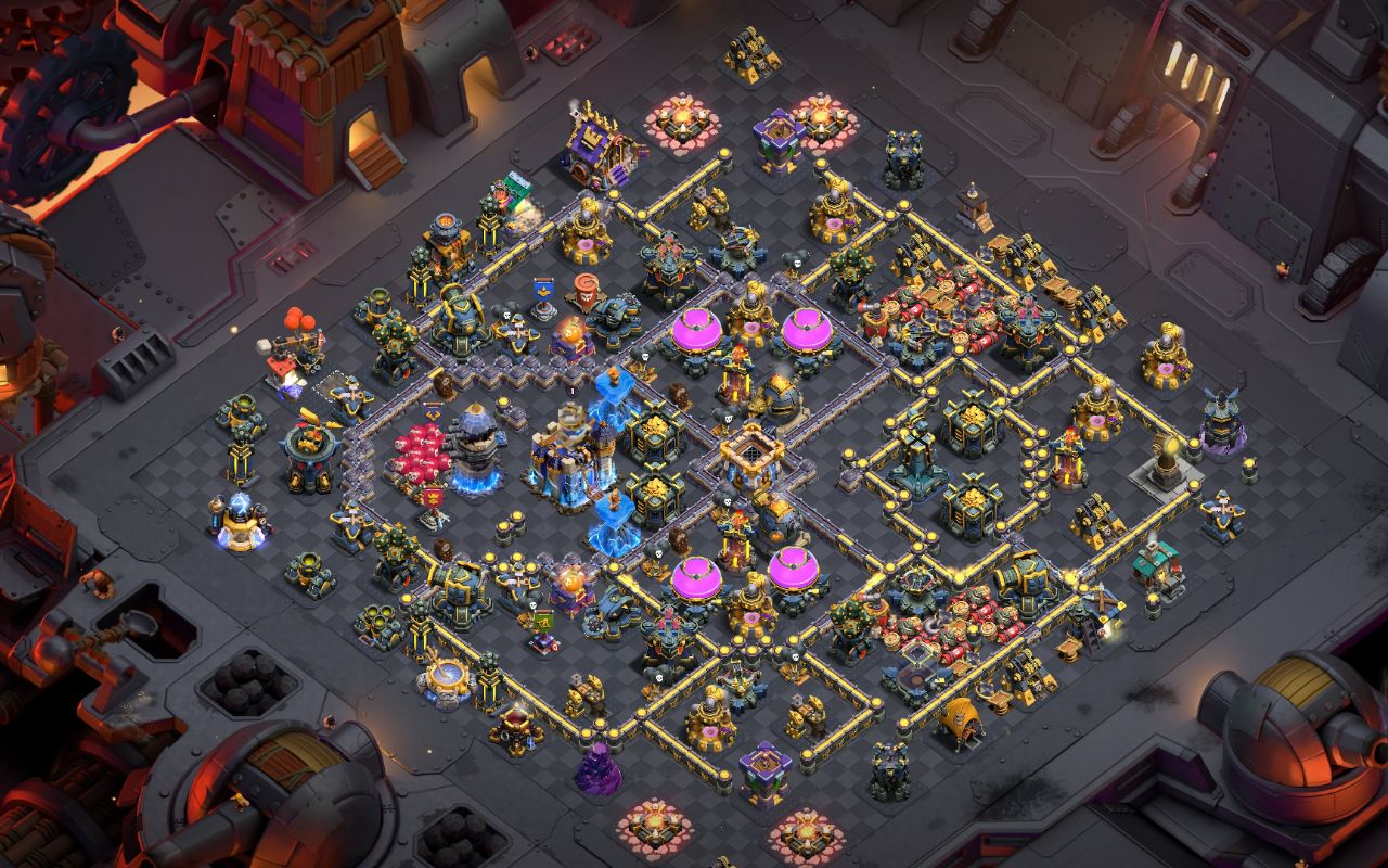 Town Hall 18 Trophy Base layout by User