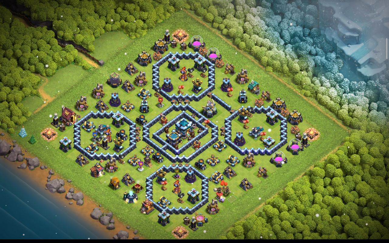 Town Hall 13 CWL Base layout by ادخل الكلان  اذه أنته عربي  ومنور
