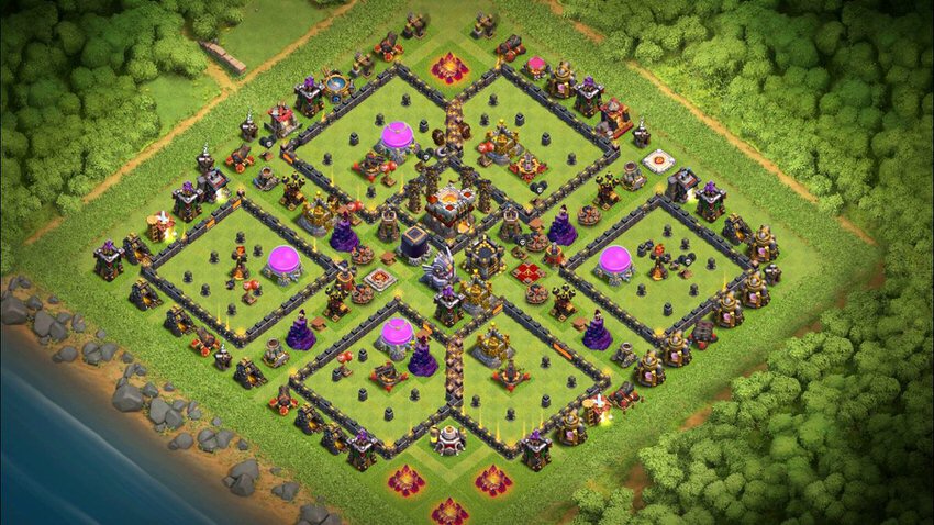 Town Hall 11 Farming Base layout by TReX