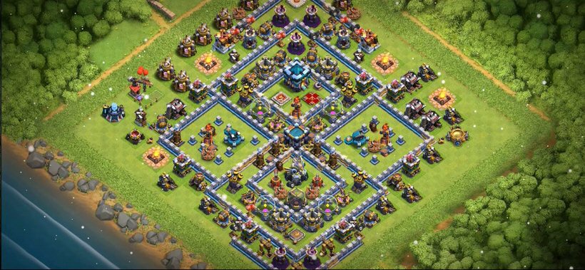 Town Hall 13 Farming Base layout by TReX