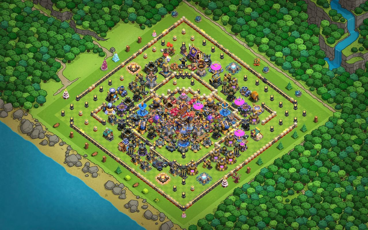 Town Hall 18 Trophy Base layout by ديوان الملوك 👑