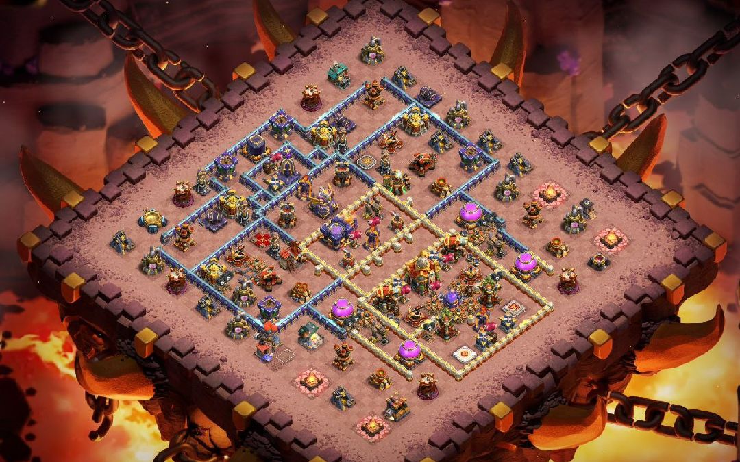 Town Hall 16 War Base layout by XLR8