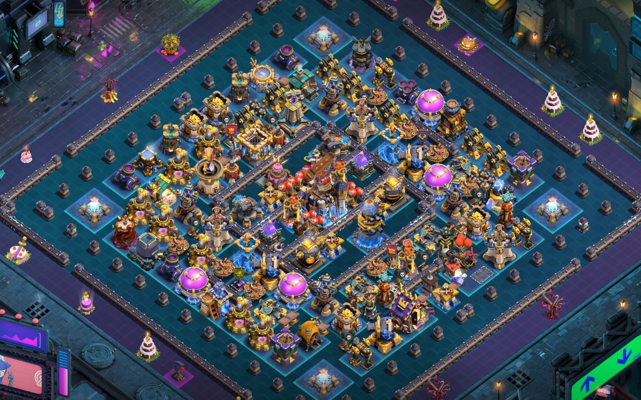 Town Hall 18 Hybrid Base layout by BH10