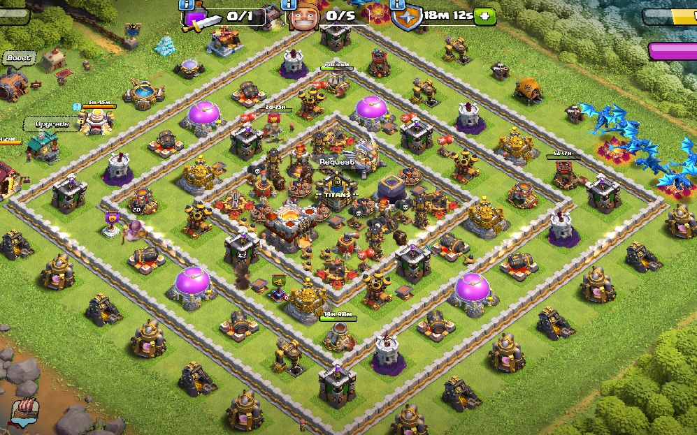 Town Hall 11 Farming Base layout by Musa—Ebrahim