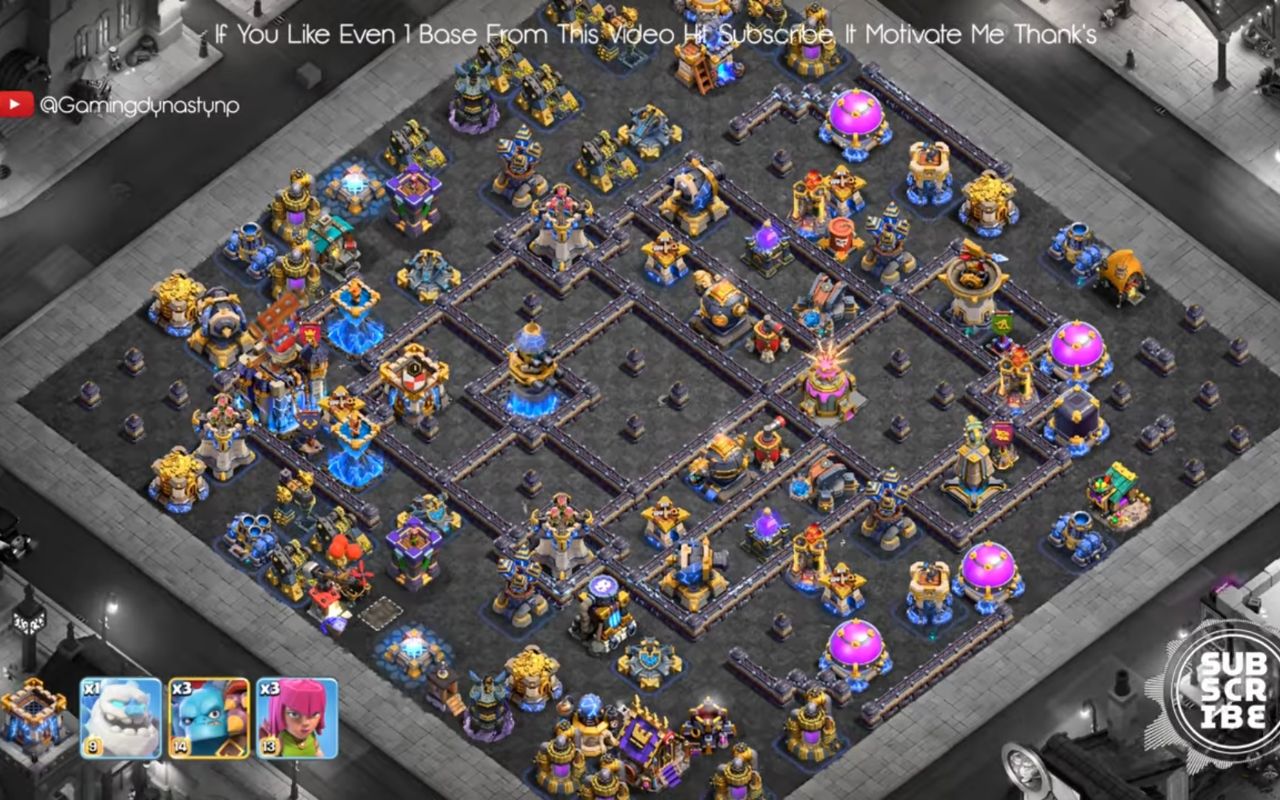 Town Hall 18 CWL Base layout by BH10