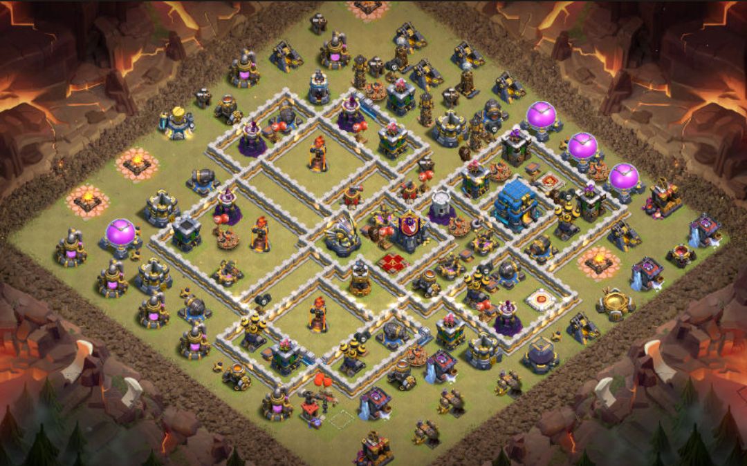 Town Hall 12 War Base layout by User