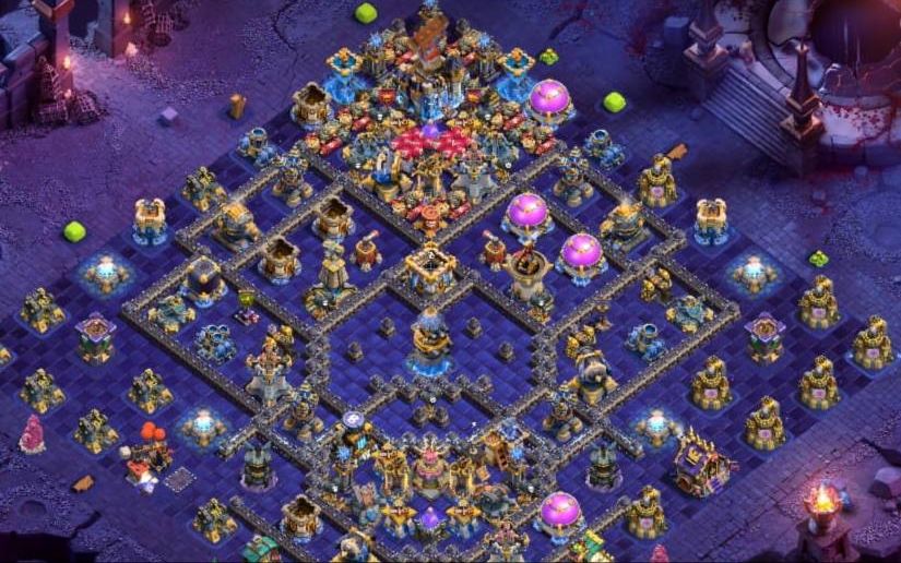 Town Hall 18 Trophy Base layout by ديوان الملوك 👑