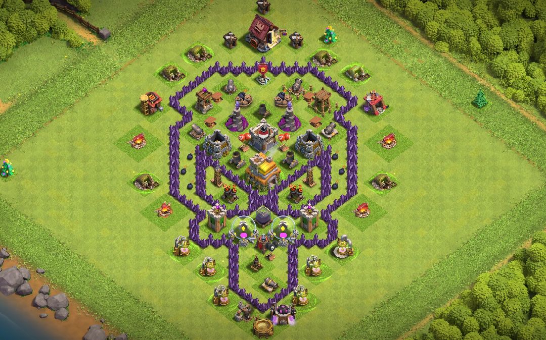 Town Hall 7 Fun Base layout by KENNZ