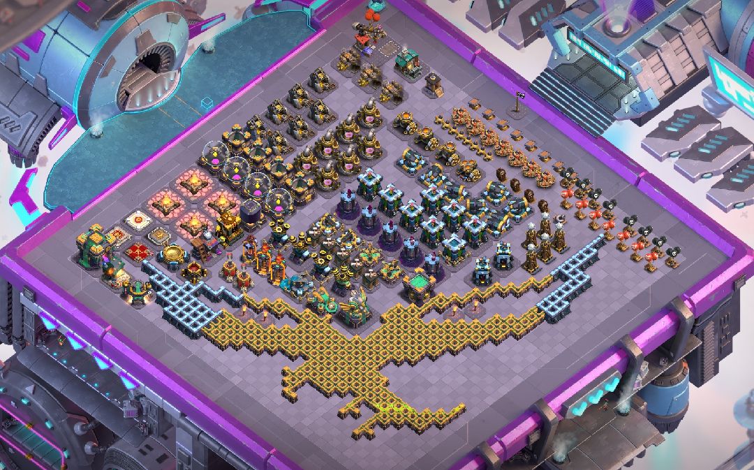 Town Hall 14 Fun Base layout by Wired