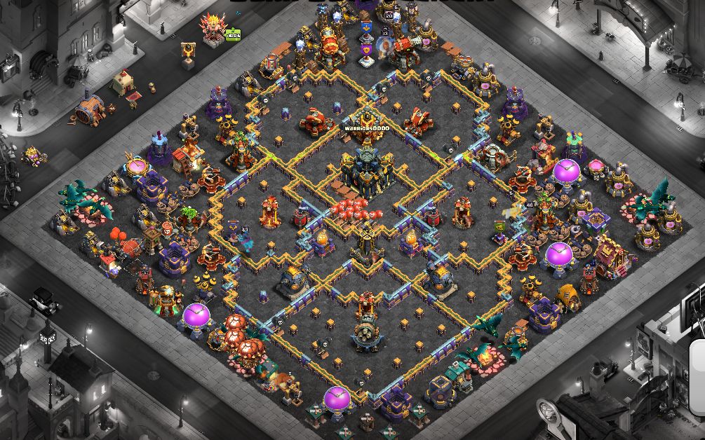 Town Hall 17 War Base layout by Azihr_Liam