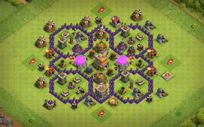 Town Hall 7 Trophy Base layout by #Perfect_Gammer
