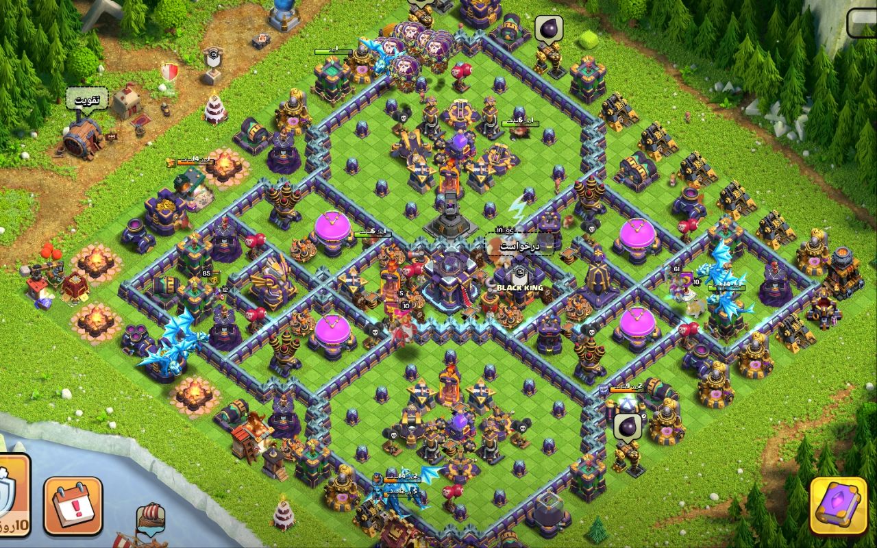 Town Hall 15 War Base layout by vintage Viper