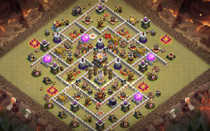 Town Hall 11 War Base layout by 0=={}=Venom=>