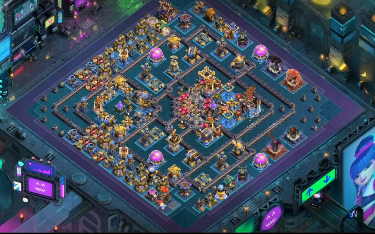 Town Hall 18 CWL Base layout by ديوان الملوك 👑