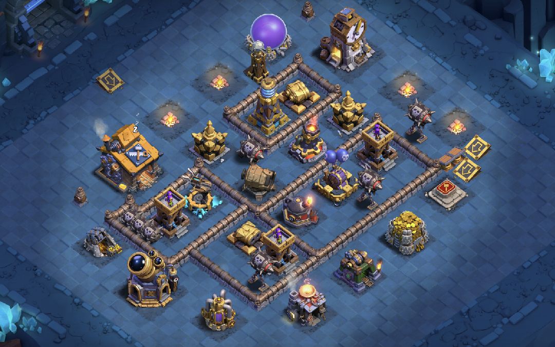 Builder Hall 10 Builder Base layout by XLR8