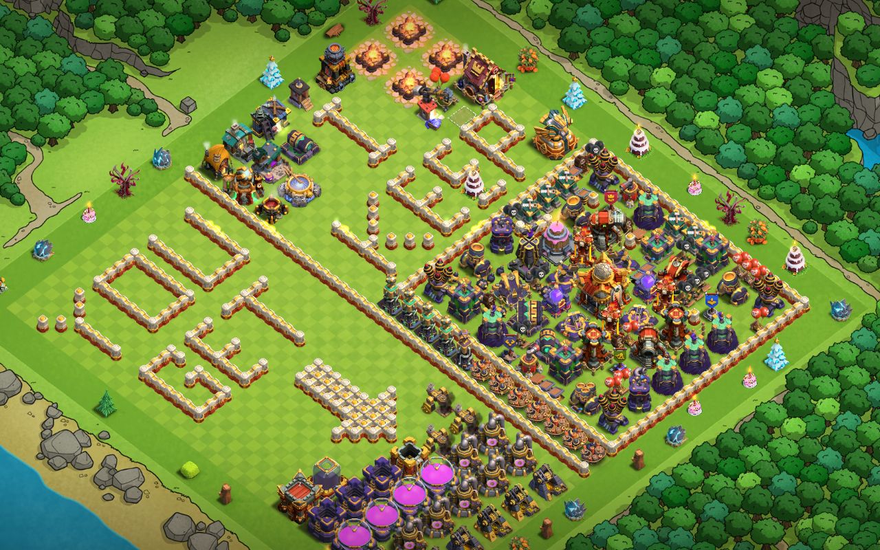 Town Hall 16 Fun Base layout by Sheikh Sadik