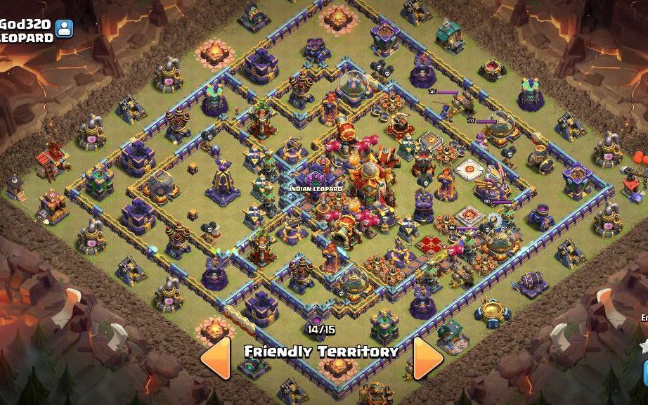 Town Hall 16 War Base layout by XLR8
