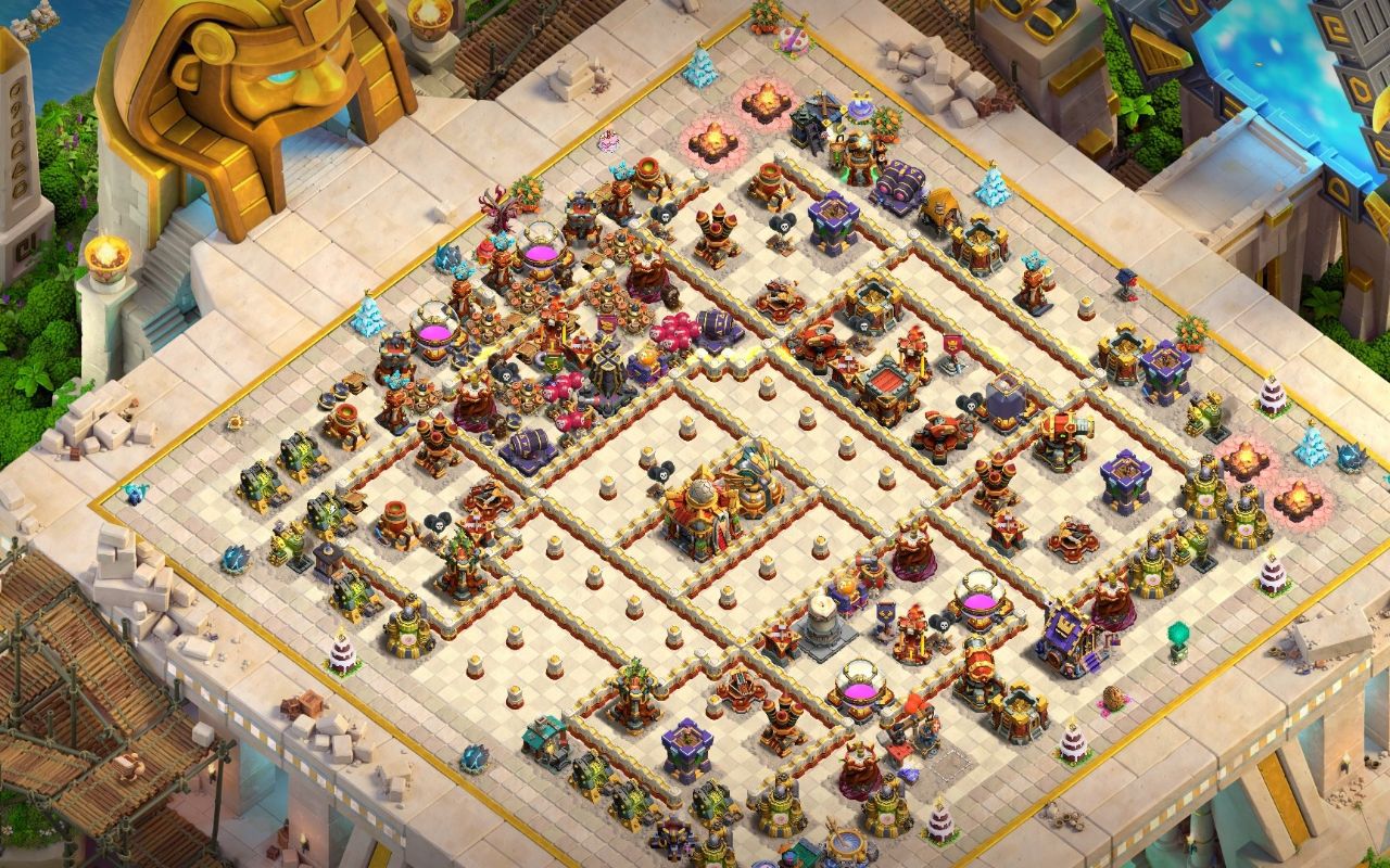 Town Hall 16 Trophy Base layout by ديوان الملوك 👑