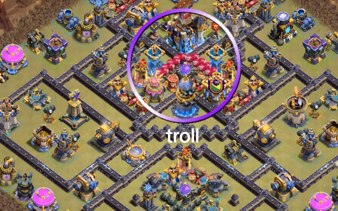 Town Hall 18 CWL Base layout by Sheikh Sadik