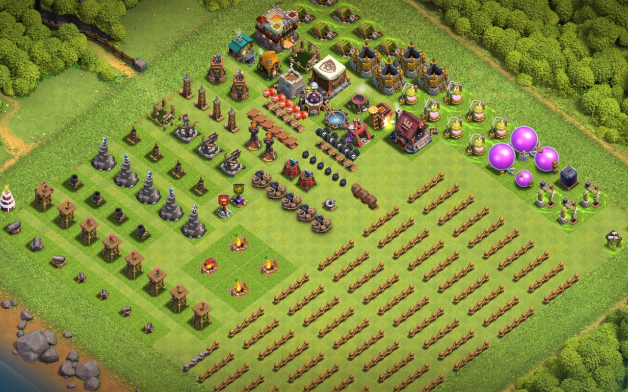 Town Hall 11 Fun Base layout by Its_Mamad