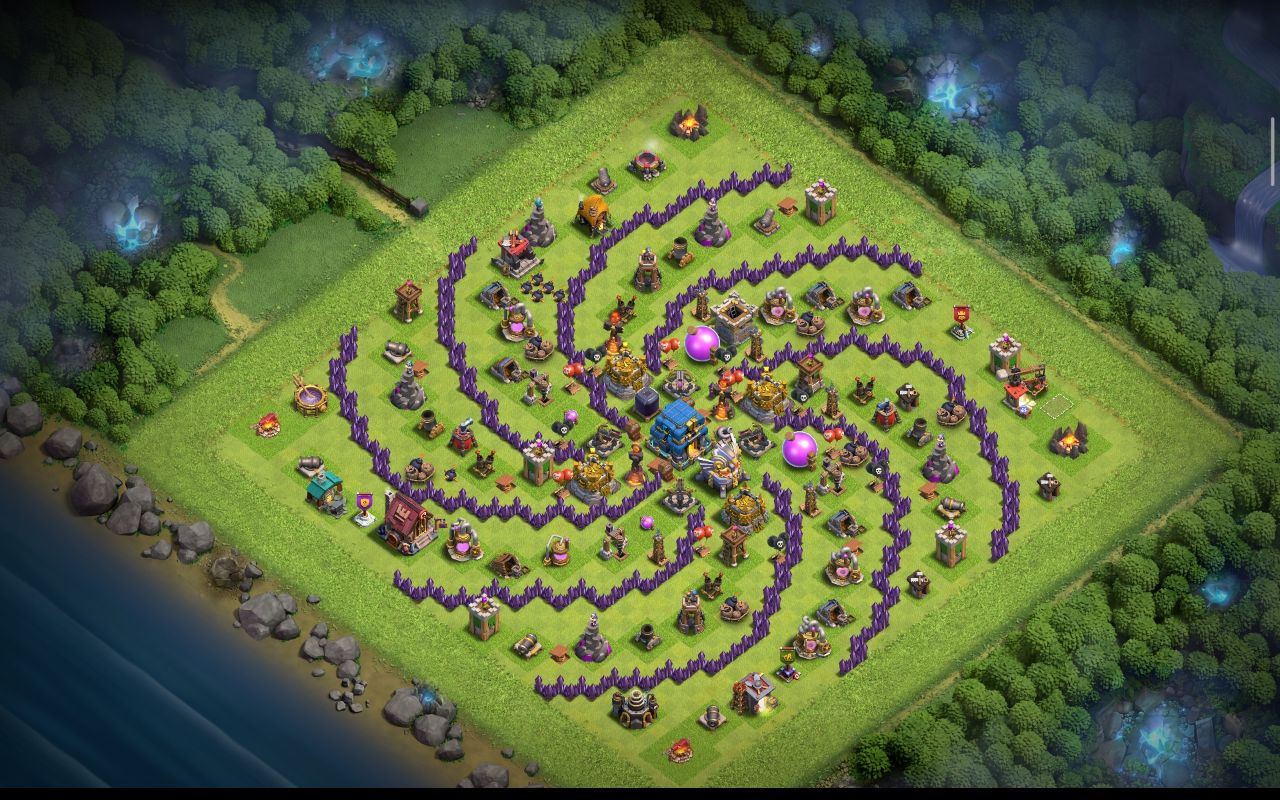 Town Hall 12 CWL Base layout by ادخل الكلان اذه أنته عربي ومنور